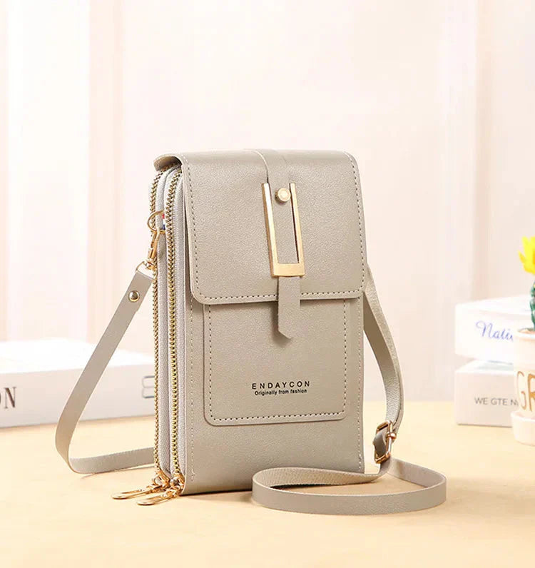 Shoulder bag for cell phones