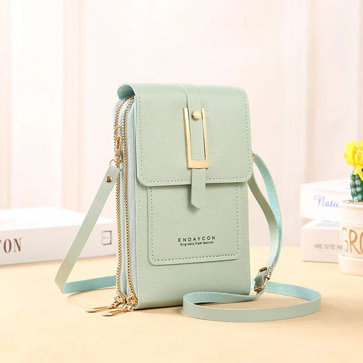 Shoulder bag for cell phones