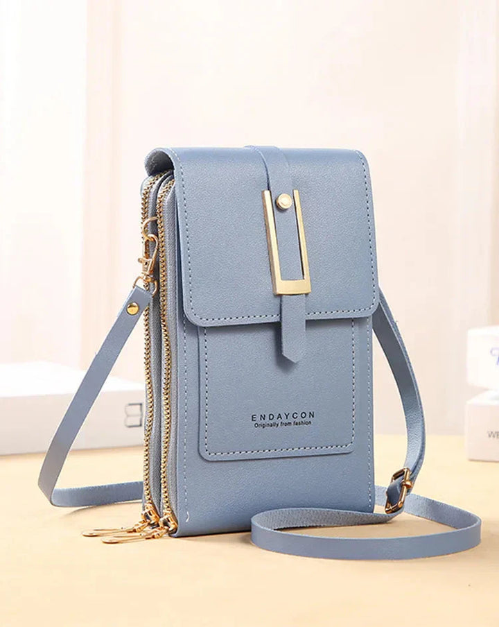 Shoulder bag for cell phones