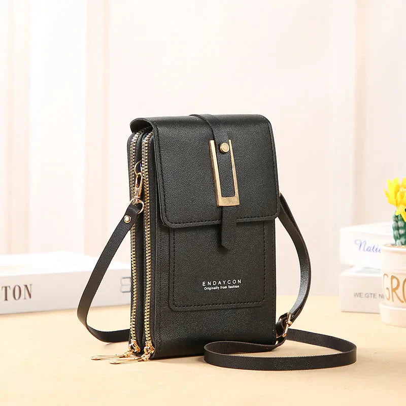Shoulder bag for cell phones