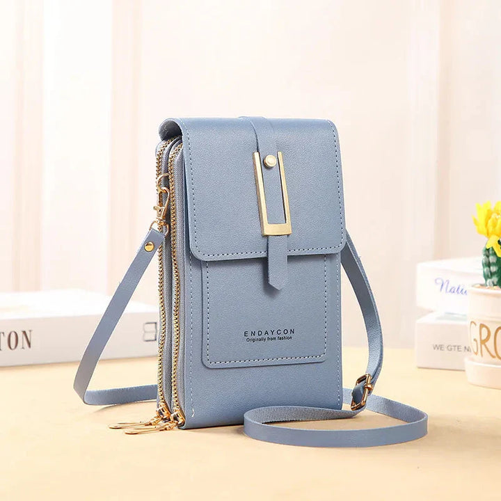 Shoulder bag for cell phones