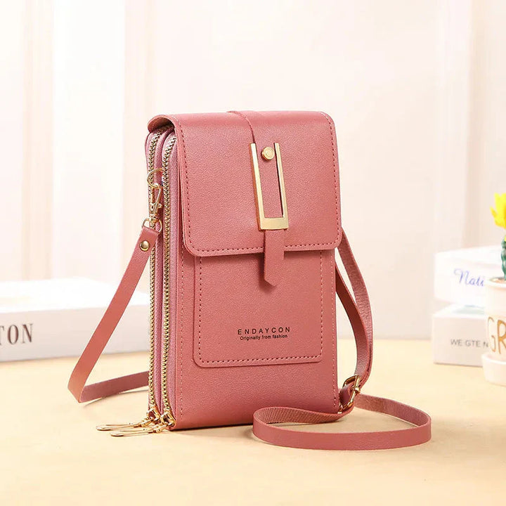 Shoulder bag for cell phones
