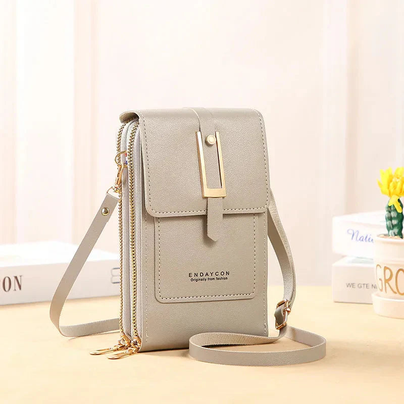 Shoulder bag for cell phones
