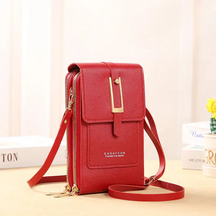 Shoulder bag for cell phones