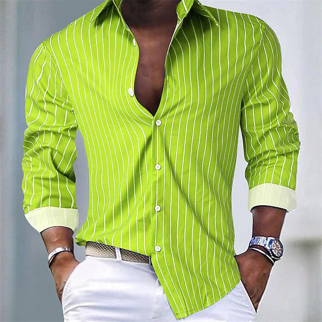Francesco - Long-Sleeved Casual Shirt